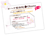 足利市 オハナ整体院の商品&ギフト